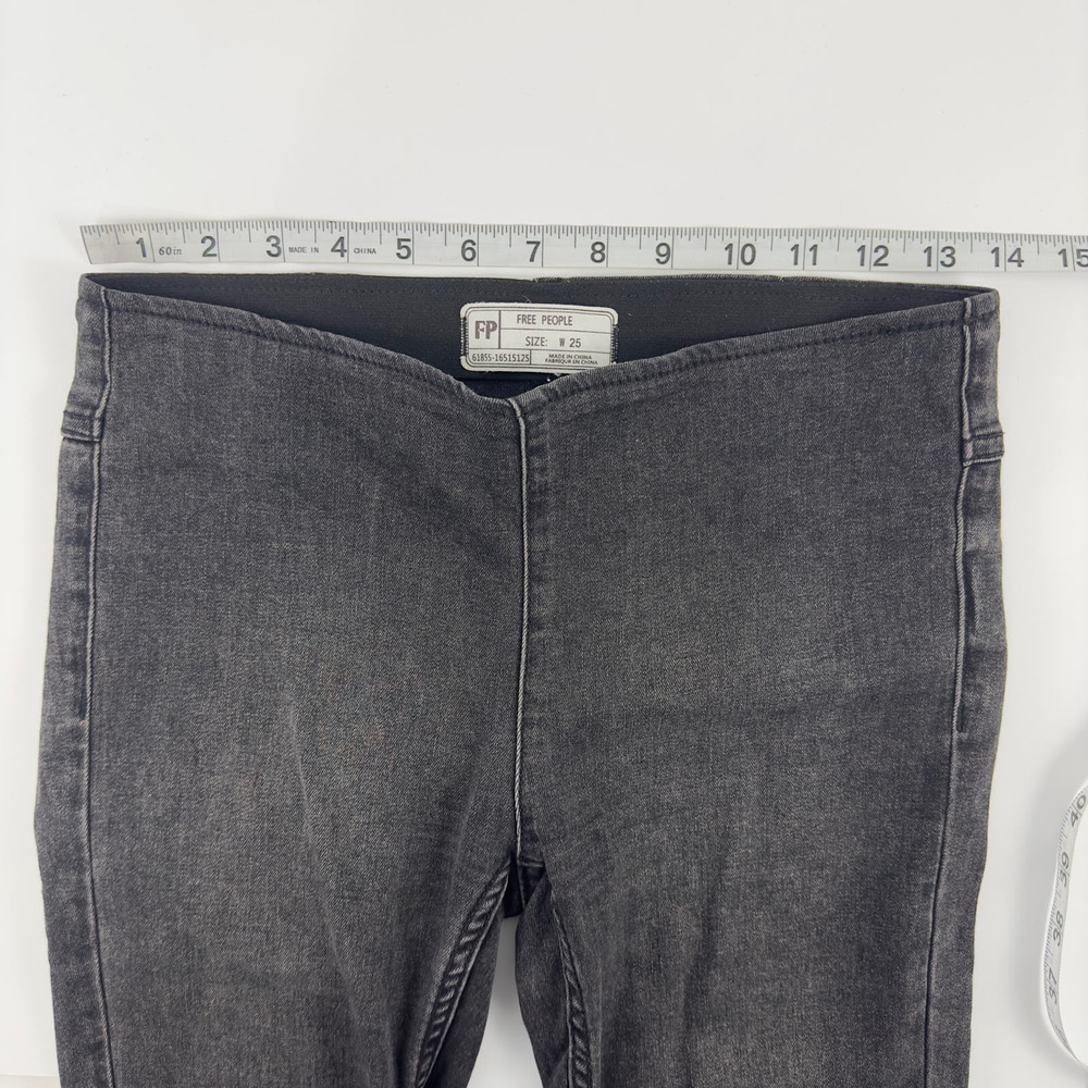 Free People‎ black flare jeans - Picture 6 of 8